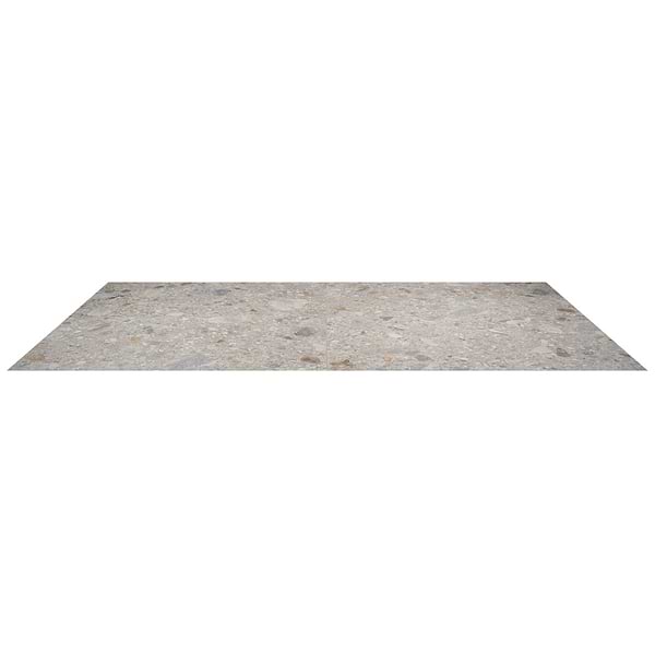 Rizo Earth Gray 24x48 Terrazzo Look Matte Porcelain Tile