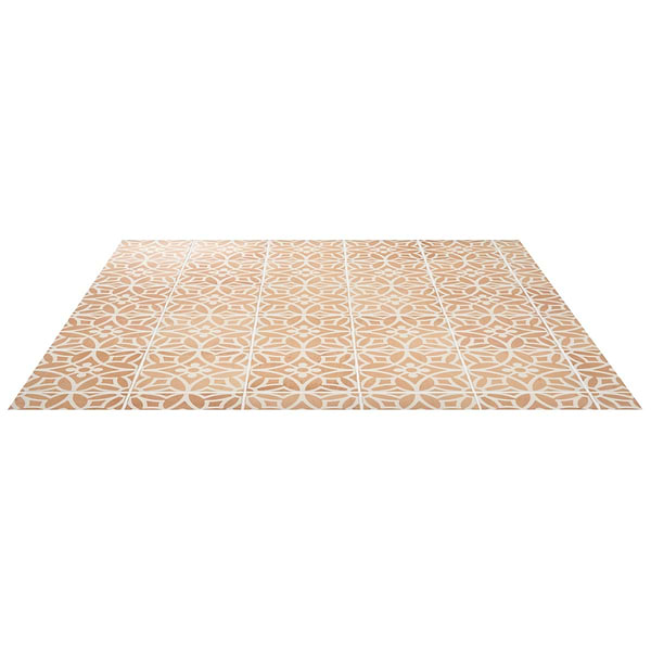 Saltillo Flora Terracotta 9x9 Matte Porcelain Tile