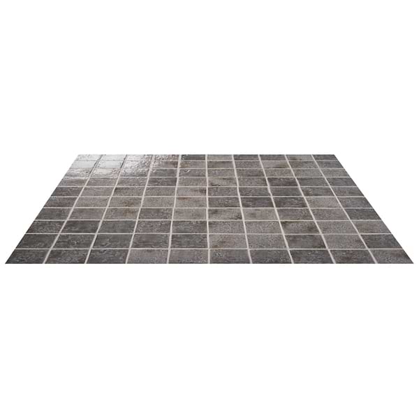 Greta Smoke Gray 5x5 Glossy Textured Porcelain Tile