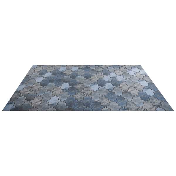Parma Cruz Denim Blue 5x8 Terracotta Look Matte Porcelain Tile