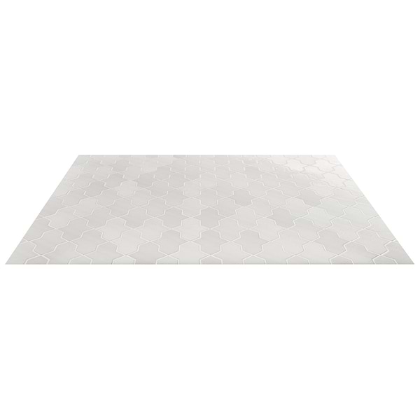 Parma Cruz White 5x8 Terracotta Look Polished Porcelain Tile