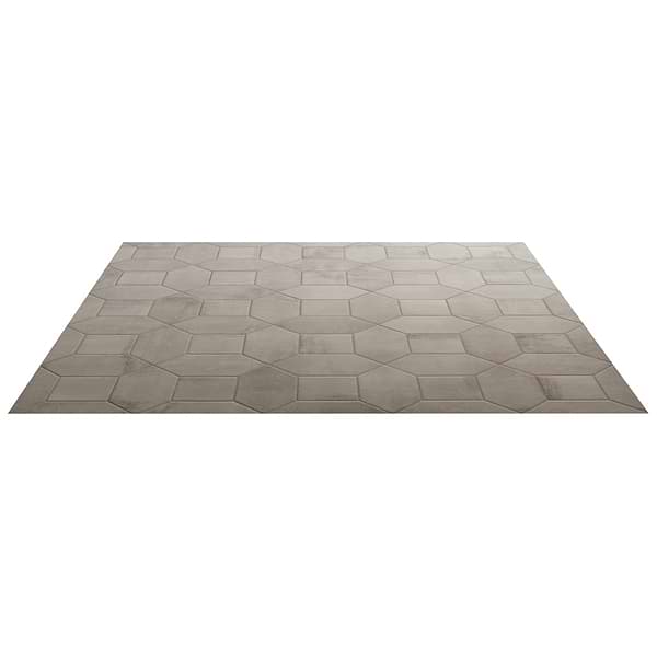Morocco Dove Gray 4x8 Picket and 4x4 Square Matte Porcelain Tile