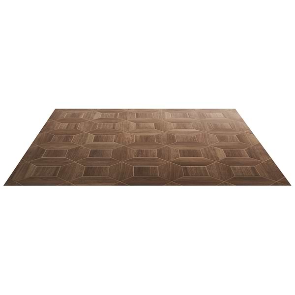 Morocco Willow Brown 4x8 Picket and 4x4 Square Matte Porcelain Tile