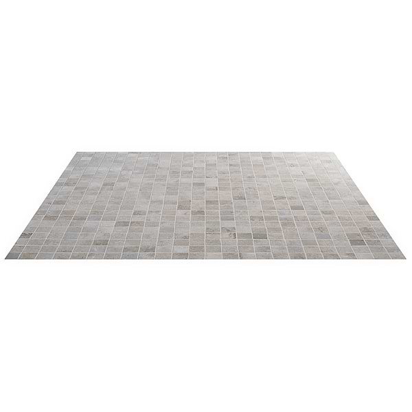 Seville Efeso Gray 2x2 Travertine Look Matte Porcelain Mosaic Tile