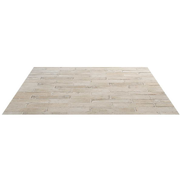 Sample-Seville Pergamo Beige 3x12 Travertine Look Matte Porcelain Tile