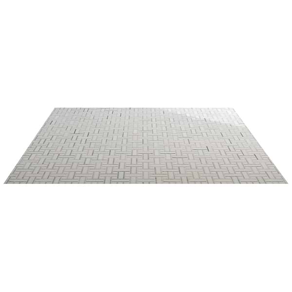 Twine Olive Grove 1x3 Marble Polished Mosaic Tile