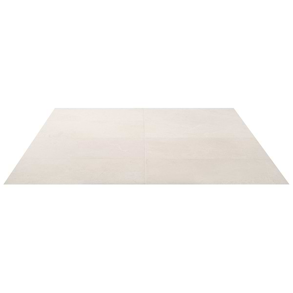 Vanilla Warm White 12x24 Honed Marble Tile in Warm White, View 6, open zoomed image