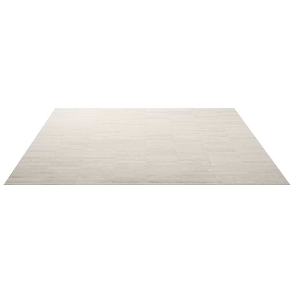 Vanilla Warm White 1x6 Stacked Honed Marble Mosaic Tile