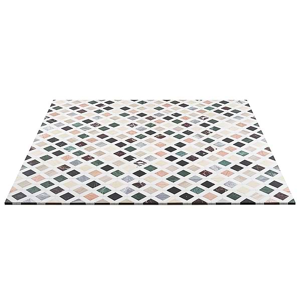 Nola Multicolor 2x2 Polished Marble Mosaic Tile