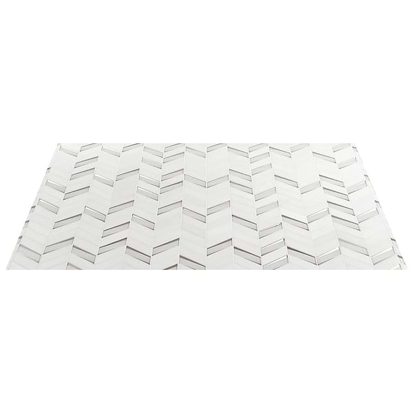 Kasol Golden 2x4 Marble and Mirrored Glass Polished Mosaic Tile
