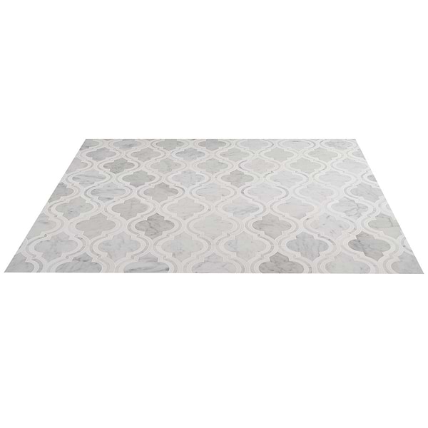 Abernethy Marble Waterjet Polished Mosaic Tile