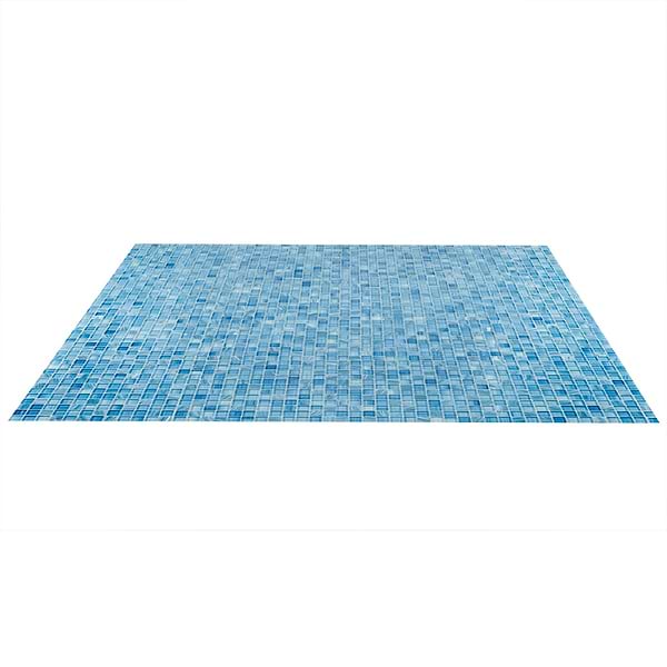 Marley Ocean Blue 1x1 Polished Glass Mosaic