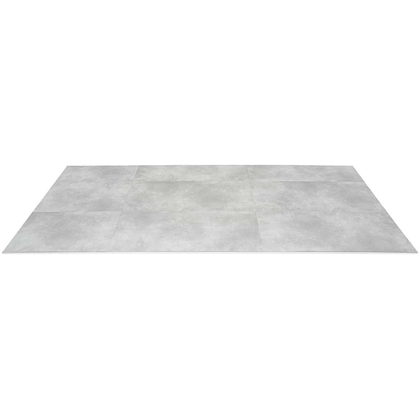 Katone Concreto Silver 18x36 Glue Down Luxury Vinyl Tile