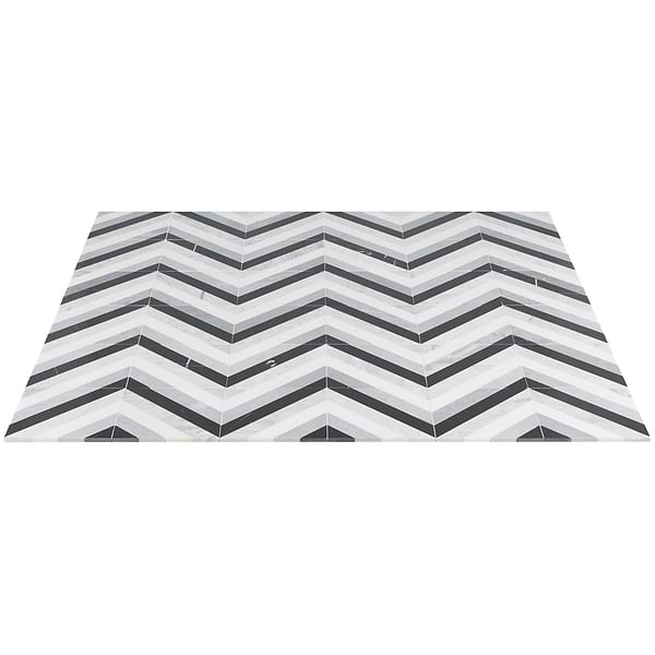 Bowery Allascala 8x8 Polished Marble Mosaic Tile