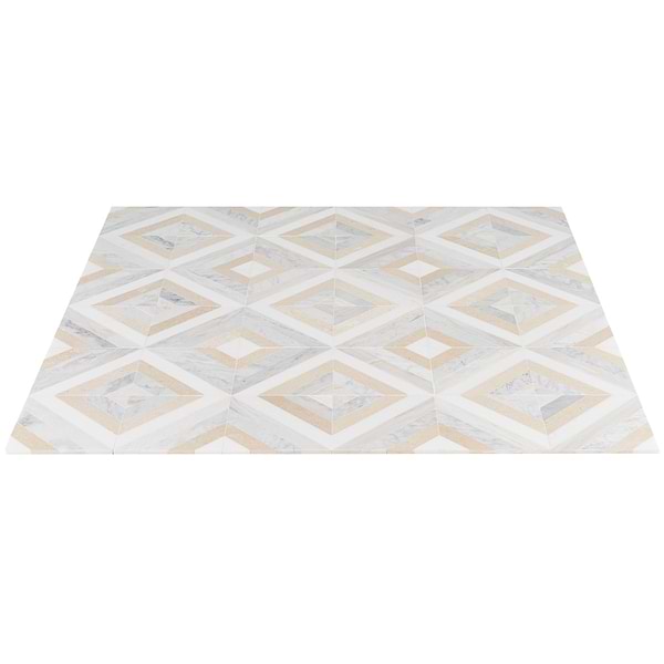 Bowery Lafenice 8x8 Polished Marble Mosaic Tile