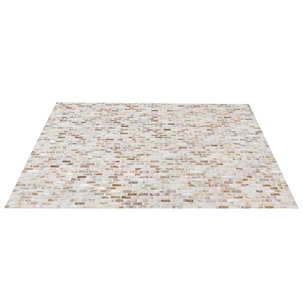 South Seas Pearls 1/2x1 Mini Brick Pattern Polished Mosaic Tile