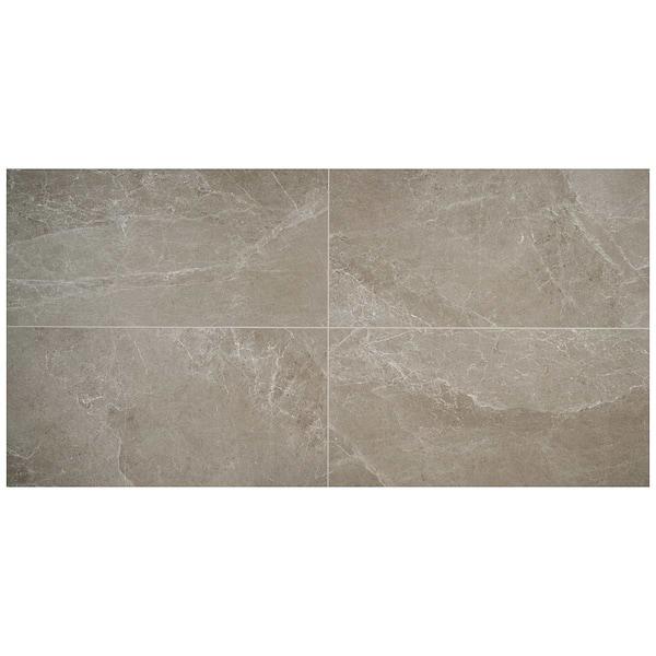 ZenTech Greige Beige 24x48 Matte Porcelain Tile