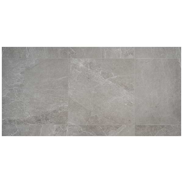 ZenTech Silver Gray 36x36 Matte Porcelain Tile