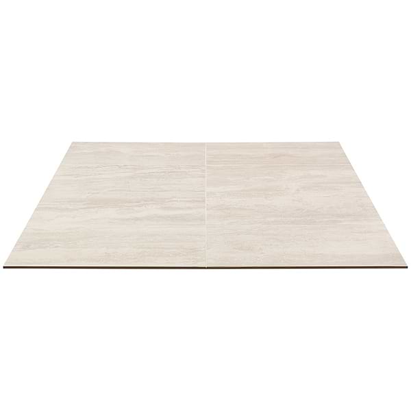 Basic Travertine Beige & Cream 12x24 Matte Porcelain Tile