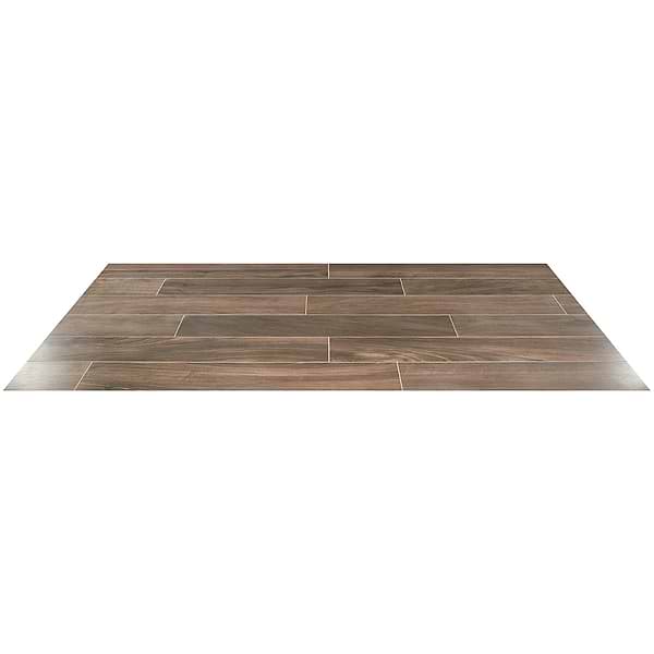 Silkwood Walnut Brown 8x48 Matte Porcelain Wood Look Tile