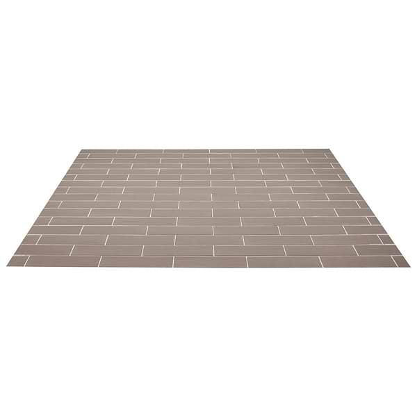 Disco-Kiln Dark Gray 3x9 Polished Porcelain Subway Tile