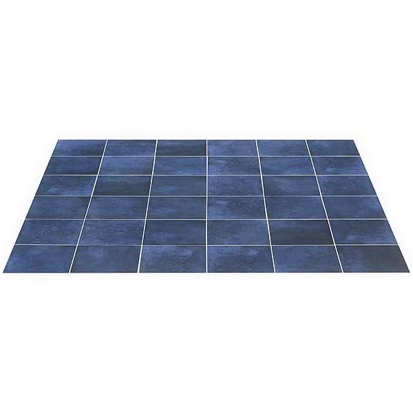 Art Geo by Elizabeth Sutton Blue 8x8 Matte Porcelain Tile
