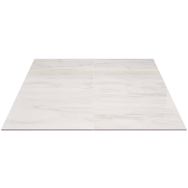 DreamStone Dolomite Snow 12x24 Polished Porcelain Tile