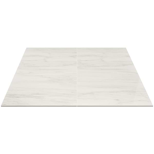 DreamStone Dolomite Snow 24x24 Polished Porcelain Tile