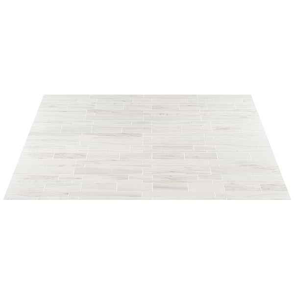 DreamStone Dolomite Snow Railroad Matte Porcelain Mosaic
