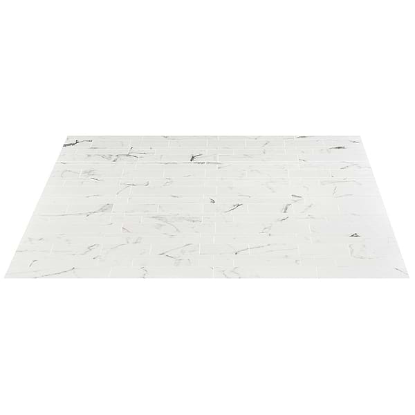 DreamStone Statuario Venato Railroad Matte Porcelain Mosaic
