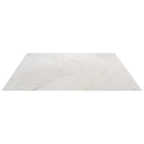 Lumar Apuano Oro White 24x48 Marble Look Matte Porcelain Tile
