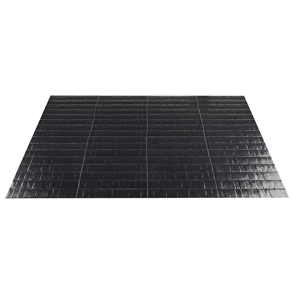 Rework Leather Black 3x12 Matte Porcelain Tile