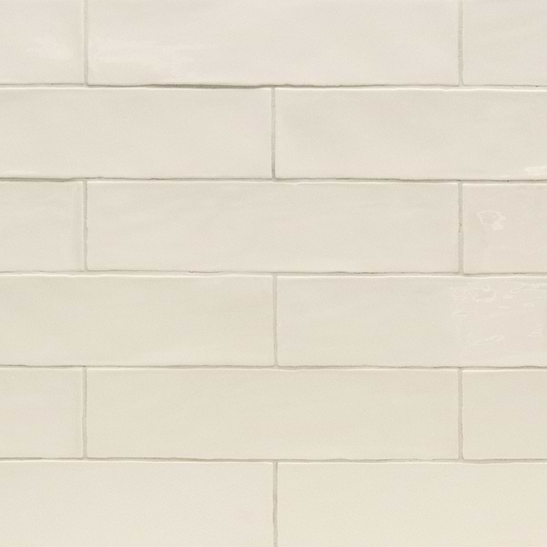Lancaster Vanilla Cream Ivory 3x12 Polished Ceramic Subway Tile