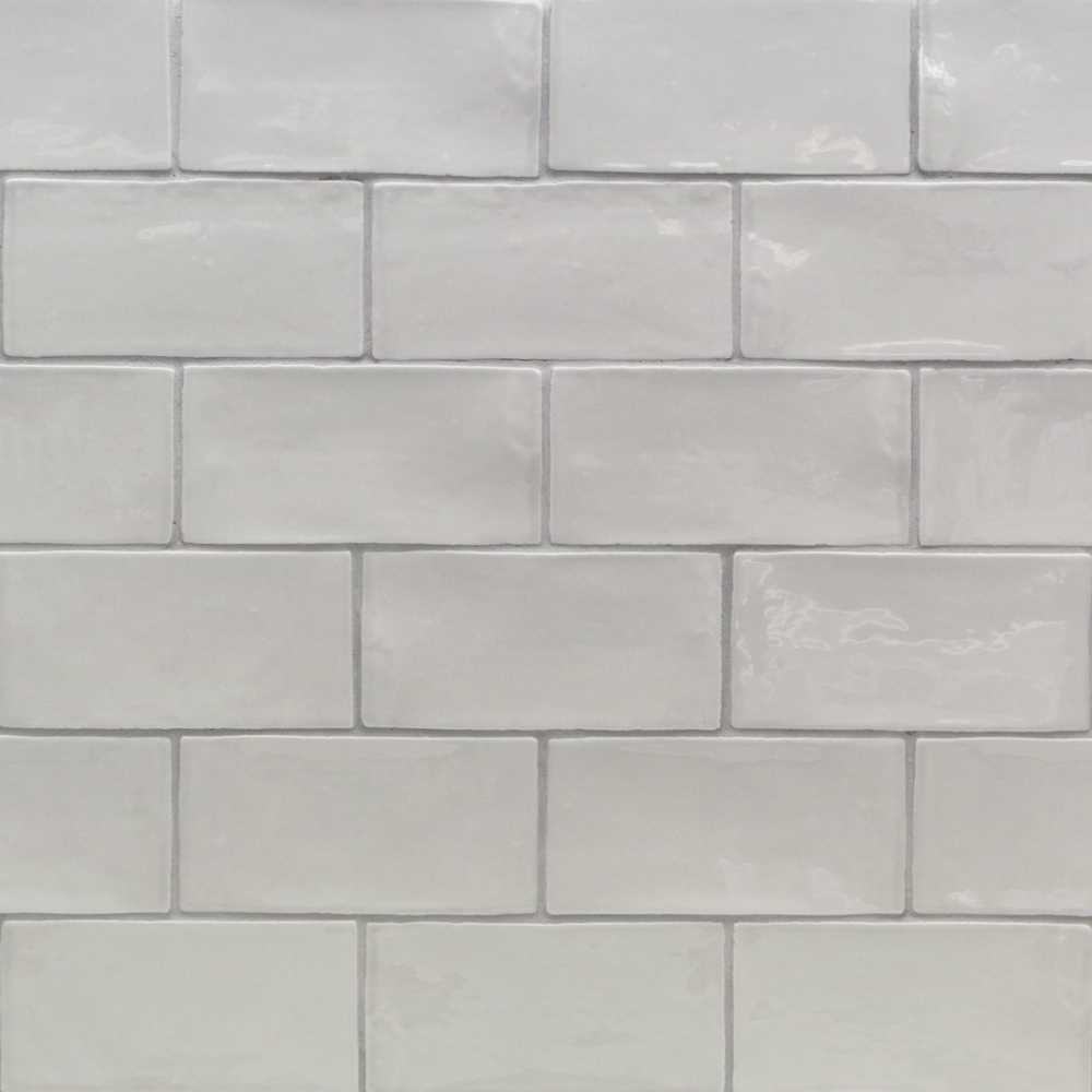 Lancaster Dove Gray 3x6 Polished Ceramic Wall Tile