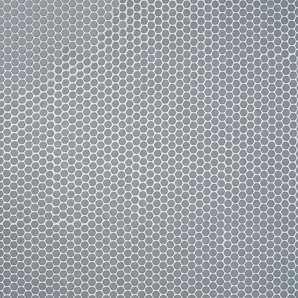 Paradise Sky Blue 1" Penny Round Polished Porcelain Mosaic