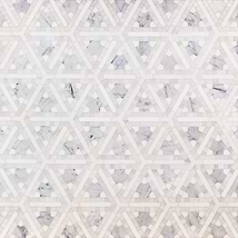 Winter Fresco White Polished Marble Mosaic Tile