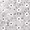 Wildflower Bardiglio and Bianco Carrara Polished Marble Mosaic Tile