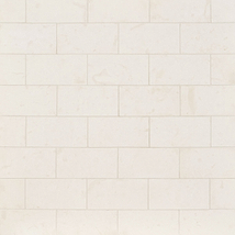 Aero Cream Light Beige 3x6 Honed Marble Tile