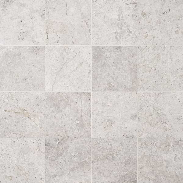 Tundra Gray 12x12 Honed Limestone Tile