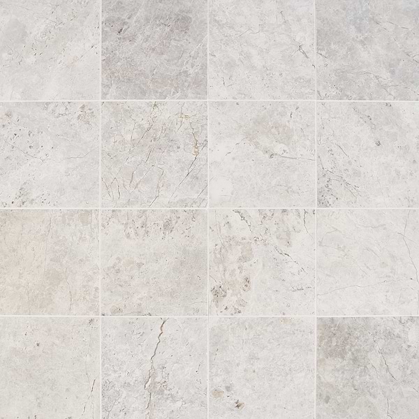 Tundra Gray 6x6 Honed Limestone Tile