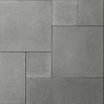 Sendero Canyon Gray French Pattern Tumbled Limestone 2CM Outdoor Paver