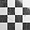 Fortunato Calacatta White and Nero Marquina Black 12x12 Polished Porcelain Checkerboard Tile
