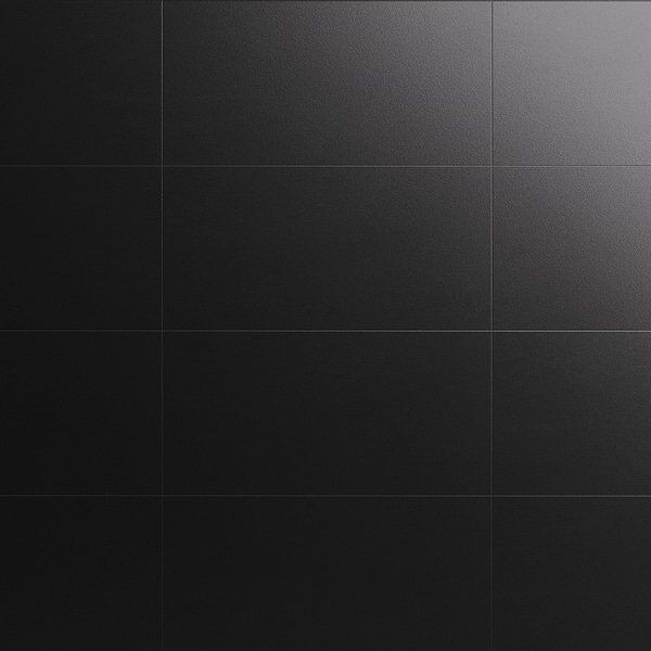 Modari Black 12x24 Matte Porcelain Tile