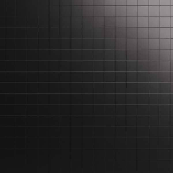 Modari Black 3x3 Matte Porcelain Mosaic Tile