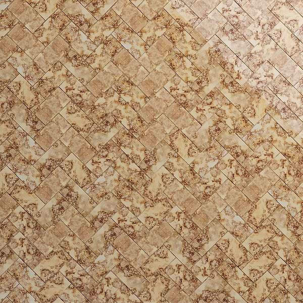 Vilna Oro Gold 3x6 Polished Antique Mirror Subway Tile