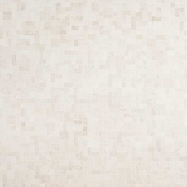 Nature White Antique Pebble Mosaic