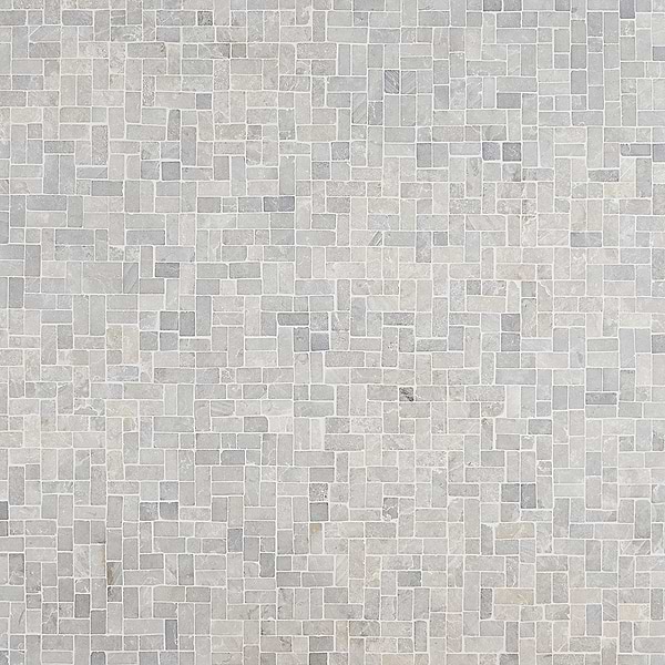 Nature Gray Antique Pebble Mosaic 