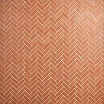 Brixon Canyon Red 1.5x4 Herringbone Matte Porcelain Mosaic Tile
