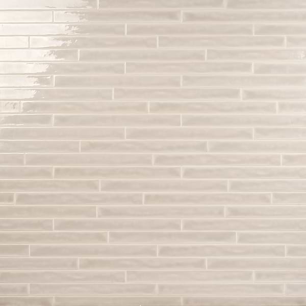 Carolina Fog Gray 2x20 Polished Ceramic Wall Tile