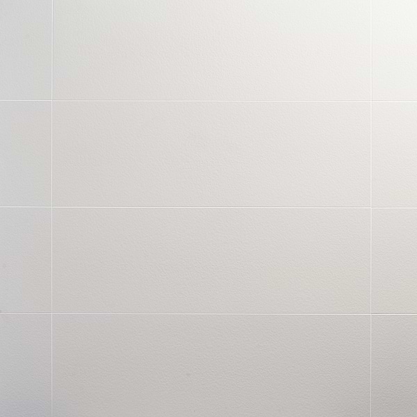 Reverb Basalt Bianco 12x36 Matte Ceramic Tile